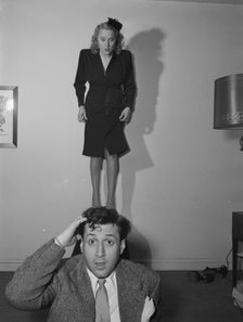 Portrait of Joan Brooks and Duke Niles, New York, N.Y., ca. Apr. 1947. Creator: William Paul Gottlieb.