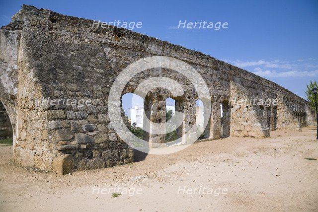 San Lazaro Aqueduct, Rabo de Buey, Merida, Spain, 2007. Artist: Samuel Magal