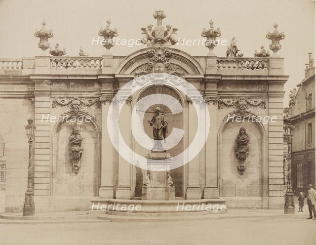 Nancy. La Statue de Jacques Callot, c1877. Creator: Unknown.