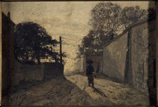 Rue Saint-Vincent in Montmartre, c1865. Creator: Edmond Charles Joseph Yon.
