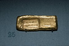 Roman Gold Bar, c4th-5th century. Artist: Unknown.