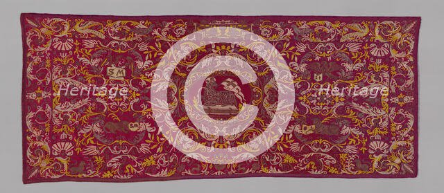 Antependium, Italy, 19th century. Creator: Unknown.