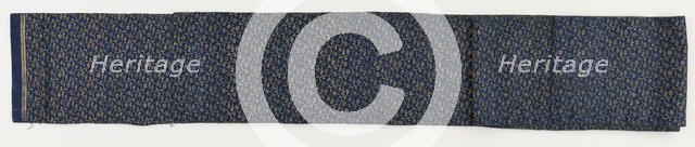 Kimono sash (obi), Edo period, mid 18th-early 19th century. Creator: Unknown.