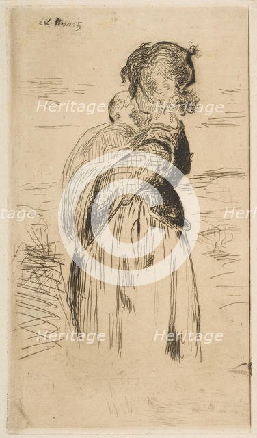 The Little Girl, 1861-62. Creator: Edouard Manet.