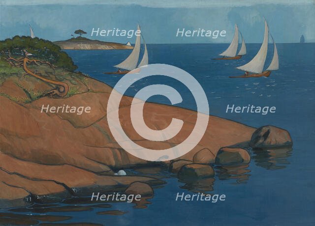 Archipelago View, 1900. Creator: Venny Soldan-Brofeldt.