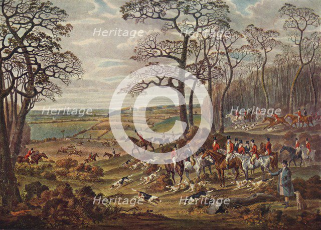 'The Essex Hunt', 1831, (1922). Artist: Dean Wolstenholme.