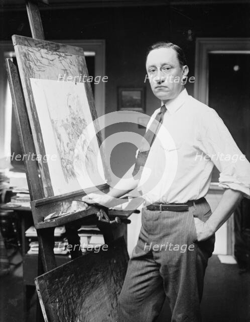 Wallace Morgan, 1913. Creator: Bain News Service.