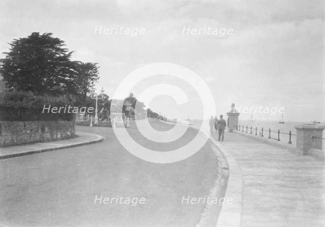 Cowes Parade from Gurnard. Creator: Kirk & Sons of Cowes.