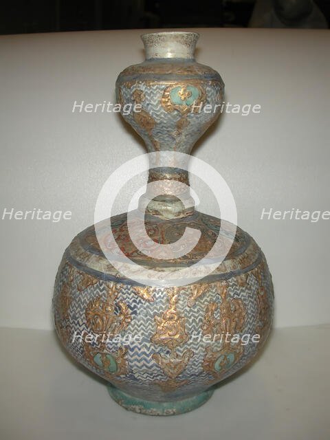 Gilded Mina'i Ceramic, Iran, late 12th-early 13th century. Creator: Unknown.