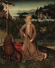 The penitent Saint Jerome, c1450. Creator: Master of the Legend of Saint Lucy (active 1435-1510).