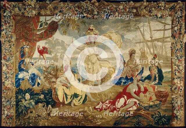 America, c. 1675/1699. Creators: Loedwijk van Schoor, Pieter Spierincx.