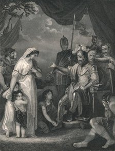 'Alfred Liberating the Family of Hastings.' Creator: Singleton.