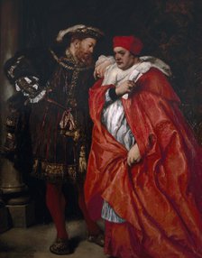'Ego et Rex Meus', 1888; King Henry VIII and Cardinal Wolsey.  Artist: Sir John Gilbert