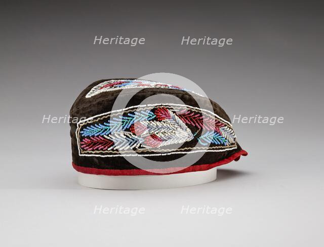 Hat (Glengarry Bonnet), 1890-1897. Creator: Unknown.