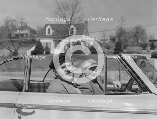 Portrait of Ray Wetzel, 1947 or 1948. Creator: William Paul Gottlieb.