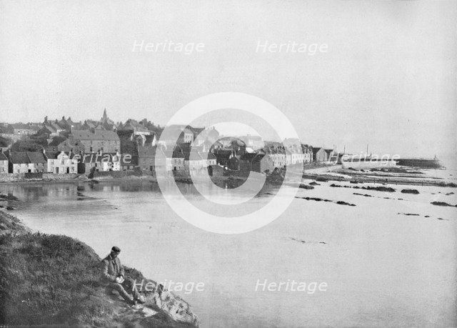 'Pittenweem - From the West', 1895. Artist: Unknown.
