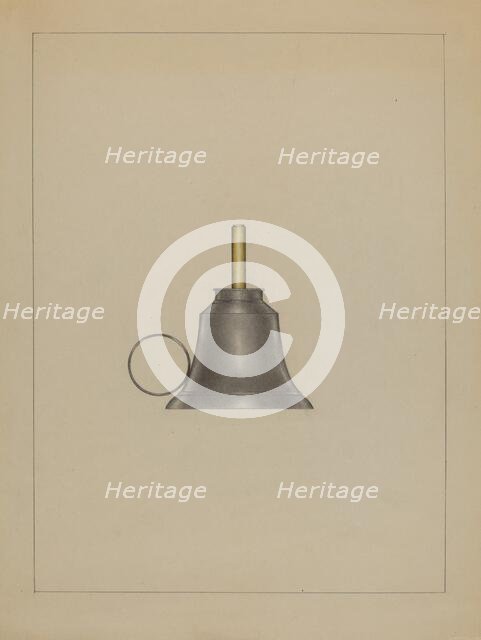 Lamp, c. 1936. Creator: Gordon Sanborn.