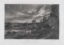 Summer Evening, 1831. Creator: David Lucas.