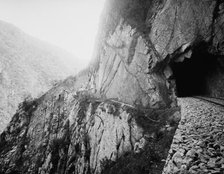 Tunnel No. 4, Temasopo [sic] Canyon, Mexico, between 1880 and 1897. Creator: William H. Jackson.