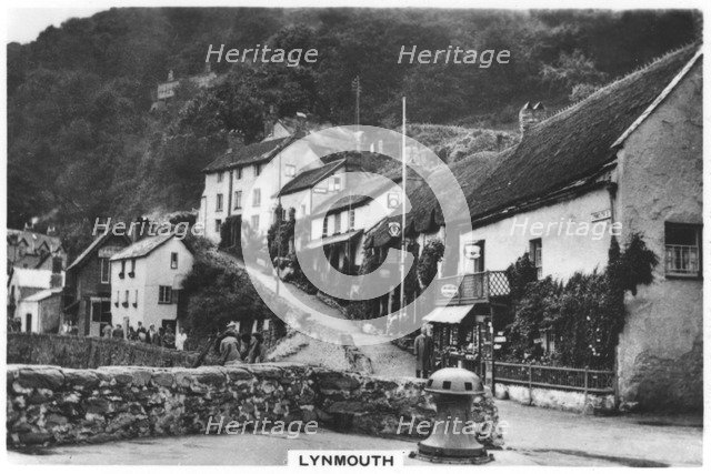 Lynmouth, Devon, England, 1936. Artist: Unknown