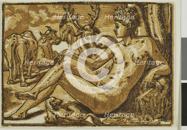 Nymph of Fontainebleau, after 1545. Creator: Unknown.