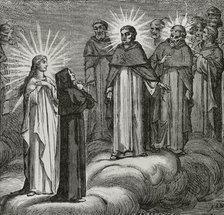 The Divine Comedy, (1307-1321): The Paradise, 1888.  Creator: Jean Edouard Dargent.