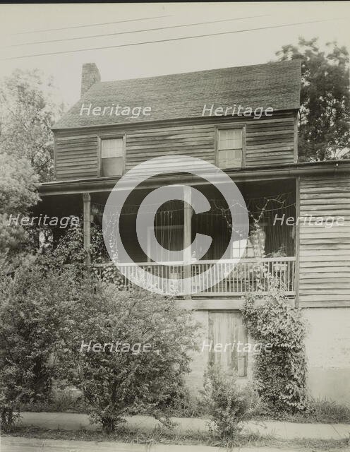 King's Tavern, Natchez, Adams County, Mississippi, 1938. Creator: Frances Benjamin Johnston.