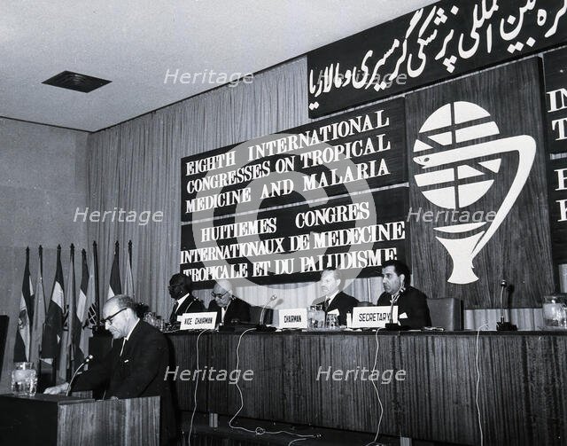 The 8th International Congresses on Tropical Medicine and Malaria, c1968. Creator: Unknown.