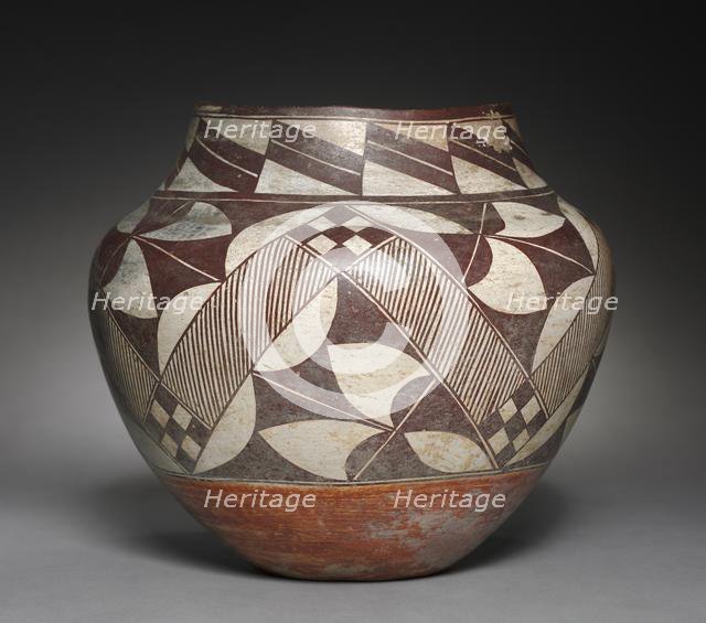 Water Jar (Olla), 1880s. Creator: Unknown.