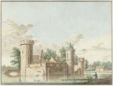 The castle of Aalst in the Bommelerwaard, 1754-1810. Creator: Pieter Remmers.