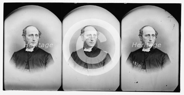 Hall, Rev. Newman, ca. 1860-1865. Creator: Unknown.