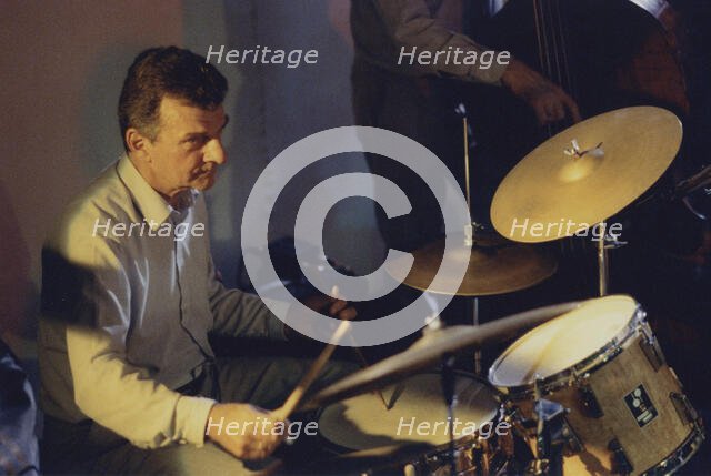 Allan Ganley, Old Dot Jazz House, Cambridge, August 1991. Creator: Brian Foskett.