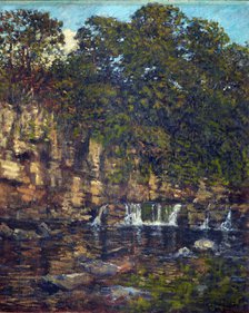 The waterfall, 1896. Creator: Philip Wilson Steer.