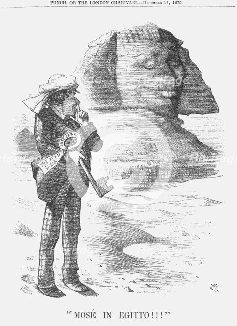 Mosé in Egitto !!!, 1875. Artist: Joseph Swain