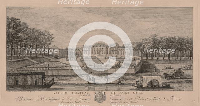 The Chateau of Saint Ouen. Creator: Jacques Rigaud (French, 1681-1754).