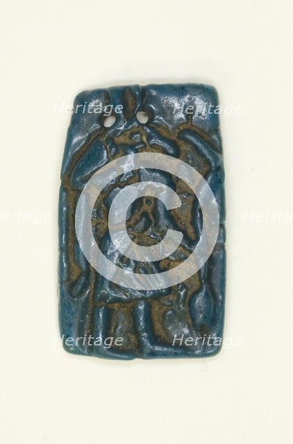 Amulet of the God Seth, Egypt, Third Intermediate Period, Dynasties 21-25 (about 1069-664 BCE). Creator: Unknown.