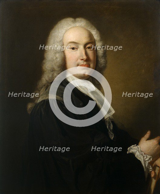William Murray, 1st Earl of Mansfield, British jurist, c1742. Artist: Unknown.