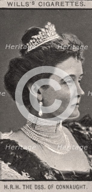 The Duchess of Connaught, 1908. Artist: WD & HO Wills