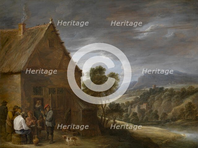 Tavern Scene, c1640-1690. Creator: David Teniers II.