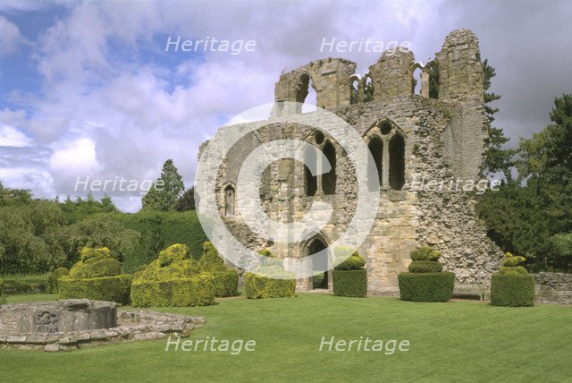 St Michael's Chapel, Wenlock Priory, Much Wenlock, Shropshire, 1998. Artist: J Bailey