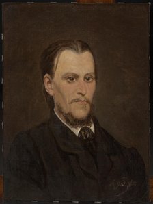 Self-Portrait, 1866. Creator: Francisek Streitt.