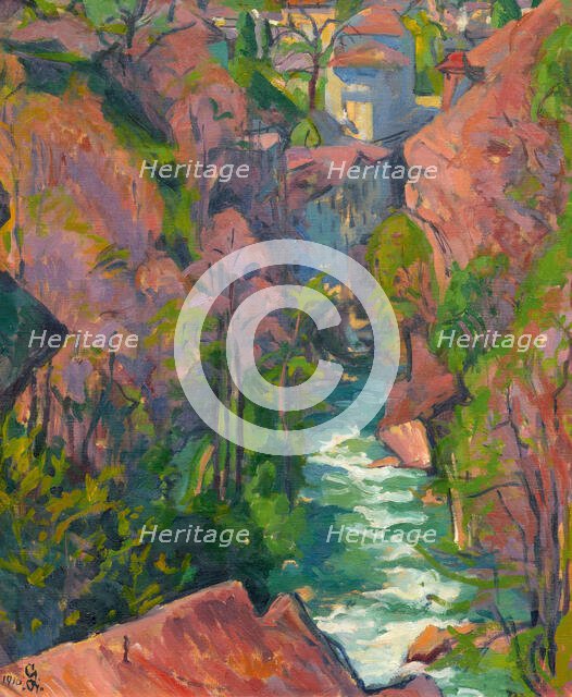 The Mill, 1916. Creator: Giacometti, Giovanni (1868-1933).