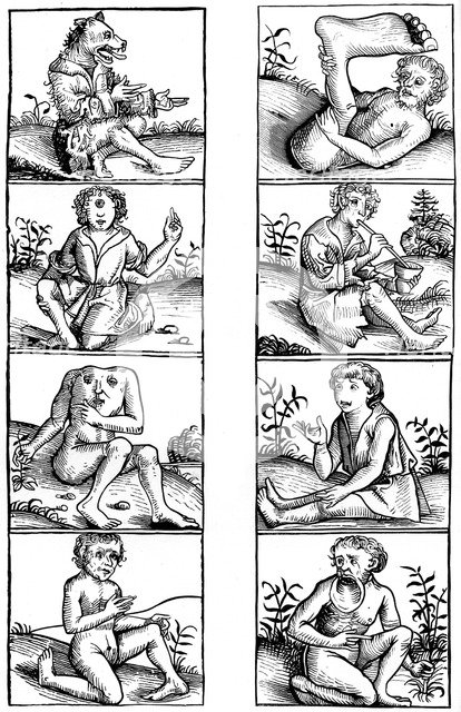 Beliefs and popular superstitions, 1493 (1849).Artist: A Bisson