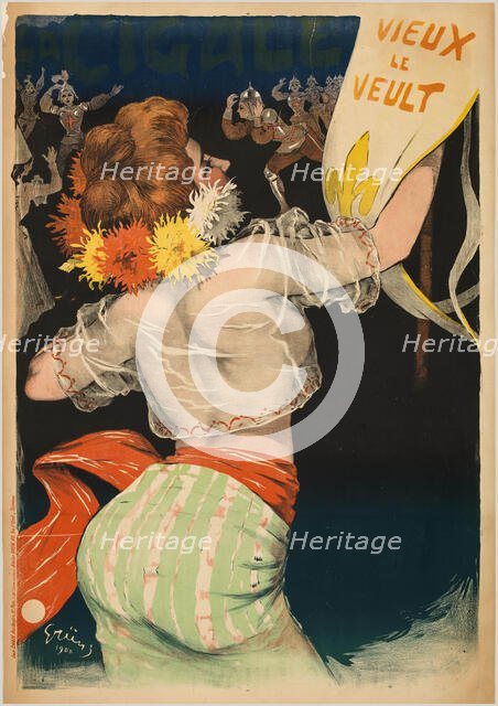 La Cigale. Vieux le veult, 1900. Creator: Grün, Jules-Alexandre (1868-1938).