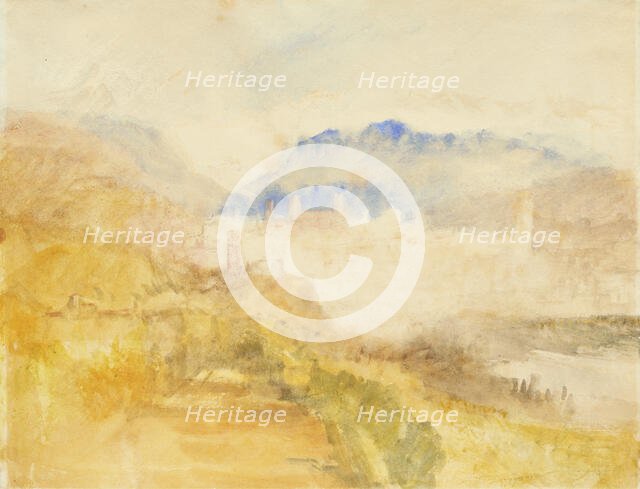 Ivrea, 1836 or c1845. Creator: JMW Turner.