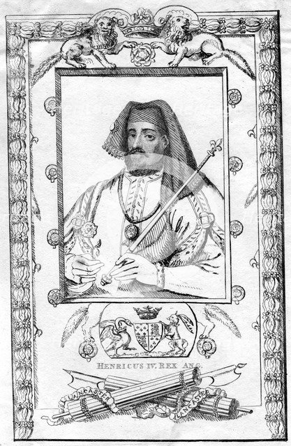 Henry IV, King of England.Artist: King Henry IV Artist: Unknown
