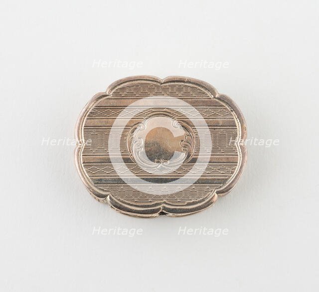 Vinaigrette, Birmingham, c. 1856/57. Creator: Edward Smith.