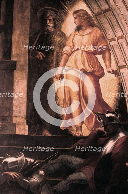 'The Liberation of St Peter' detail, 1514. Artist: Raphael