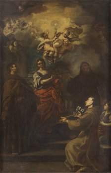 'Adoration of the Eucharist', 1677-1747. Artist: Francesco Solimena.