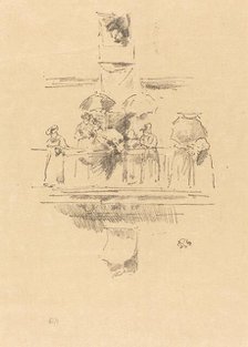 The Little Balcony, 1894. Creator: James Abbott McNeill Whistler.